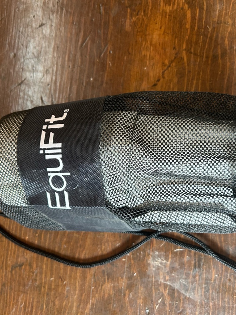 EquiFit Black Mesh Carry Bag with Silver Interior